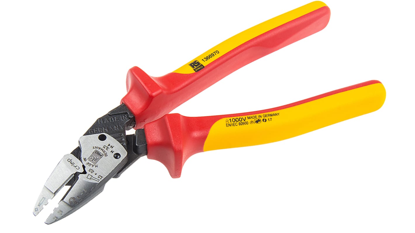 Pince coupante latérale RS PRO, 180 mm, capacité 3.5mm