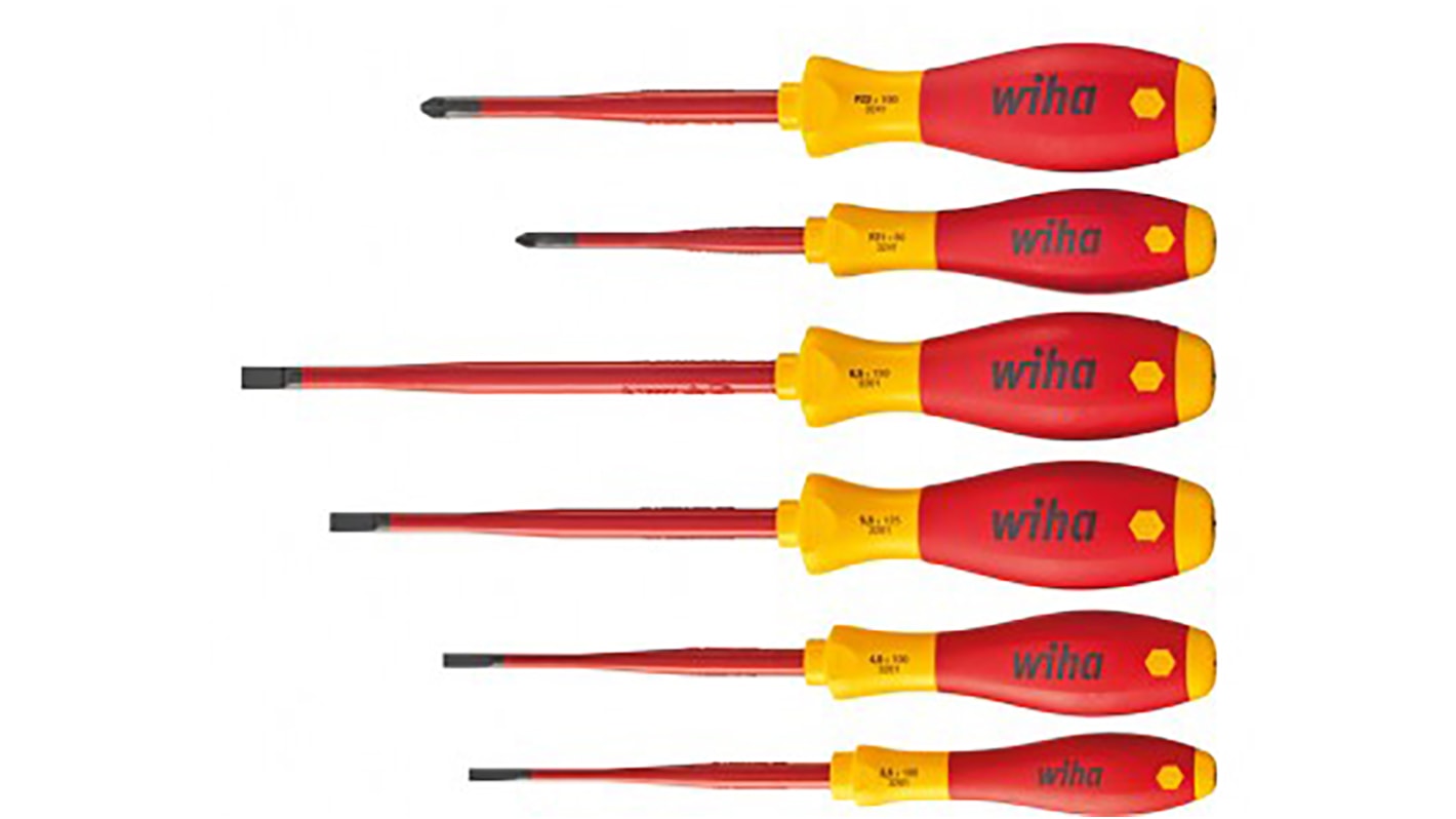 Wiha ドライバーセット 絶縁ドライバ セット 6個 36455 | RS Wiha ドライバーセット 絶縁ドライバ セット 6個 36455 | RS