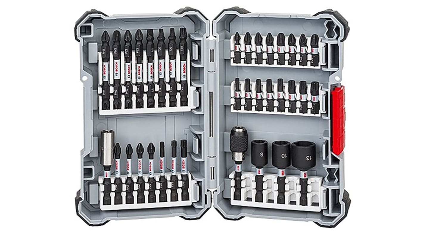 Bosch Impact Bit Set 36 Pieces, Phillips, Pozidriv, Torx