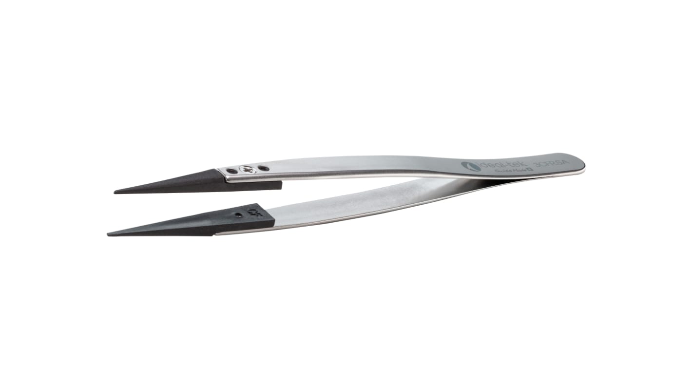 ideal-tek, Pincetter, PA66/CF30 (spids), Rustfrit stål (hus), , Umagnetisk, Ja 3CFR.SA, Længde: 130 mm