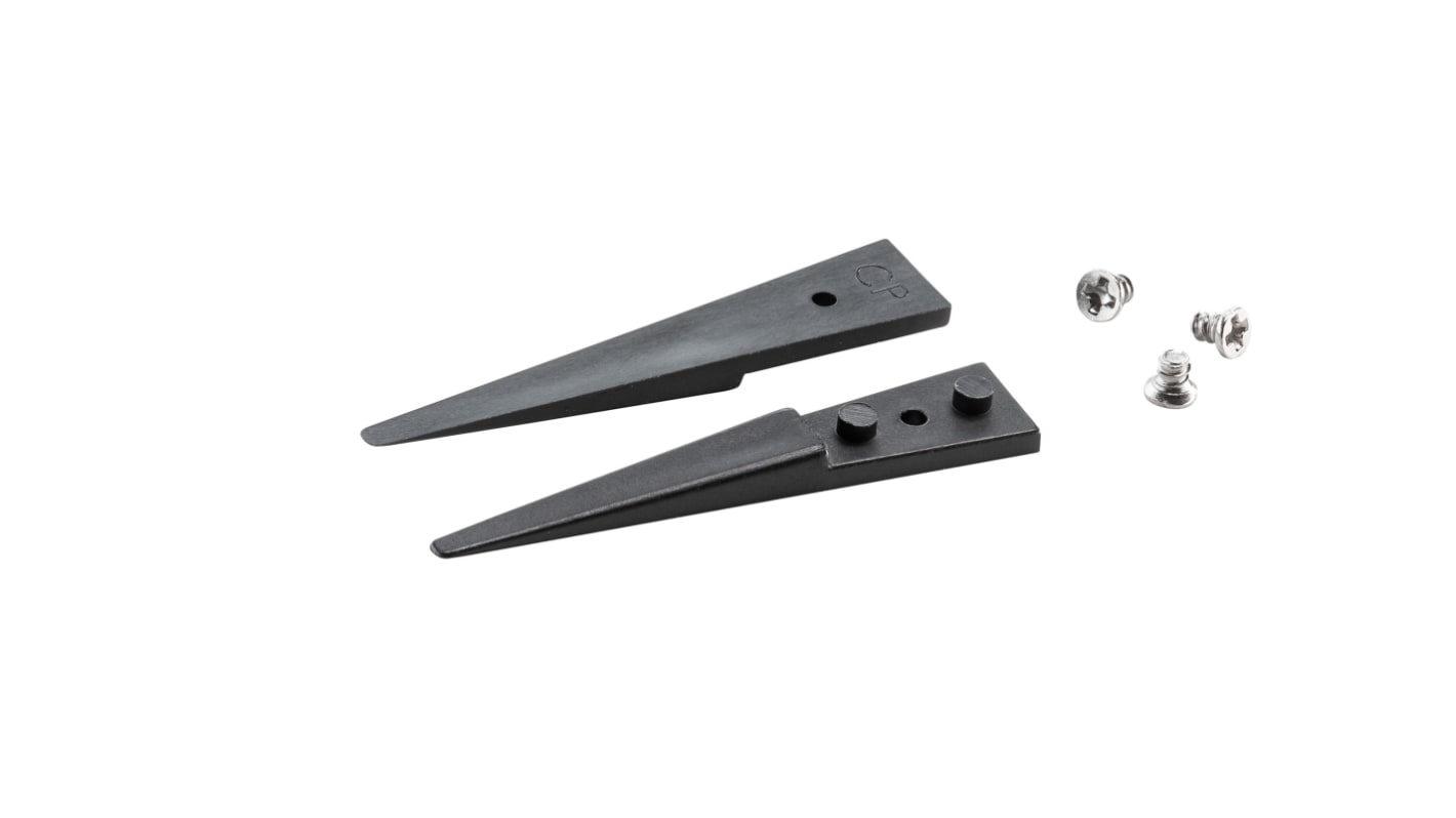 ideal-tek PEEK, Flat; Rounded, ESD Tweezer Tips