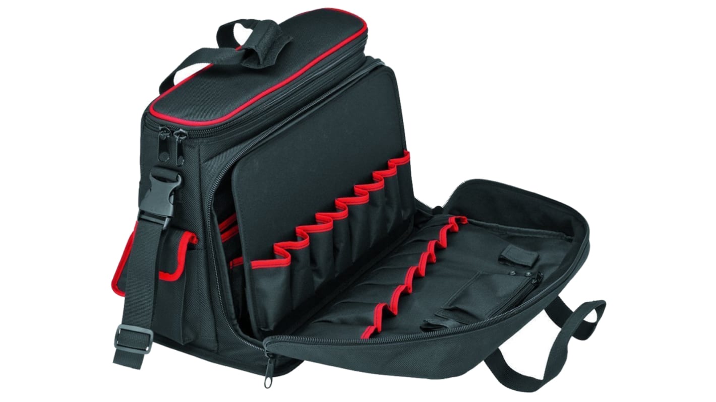 Knipex Polyester Werkzeug- und Notebook-Tasche mit Reißverschluss, 340mm x 440mm x 200mm mit Tragriemen