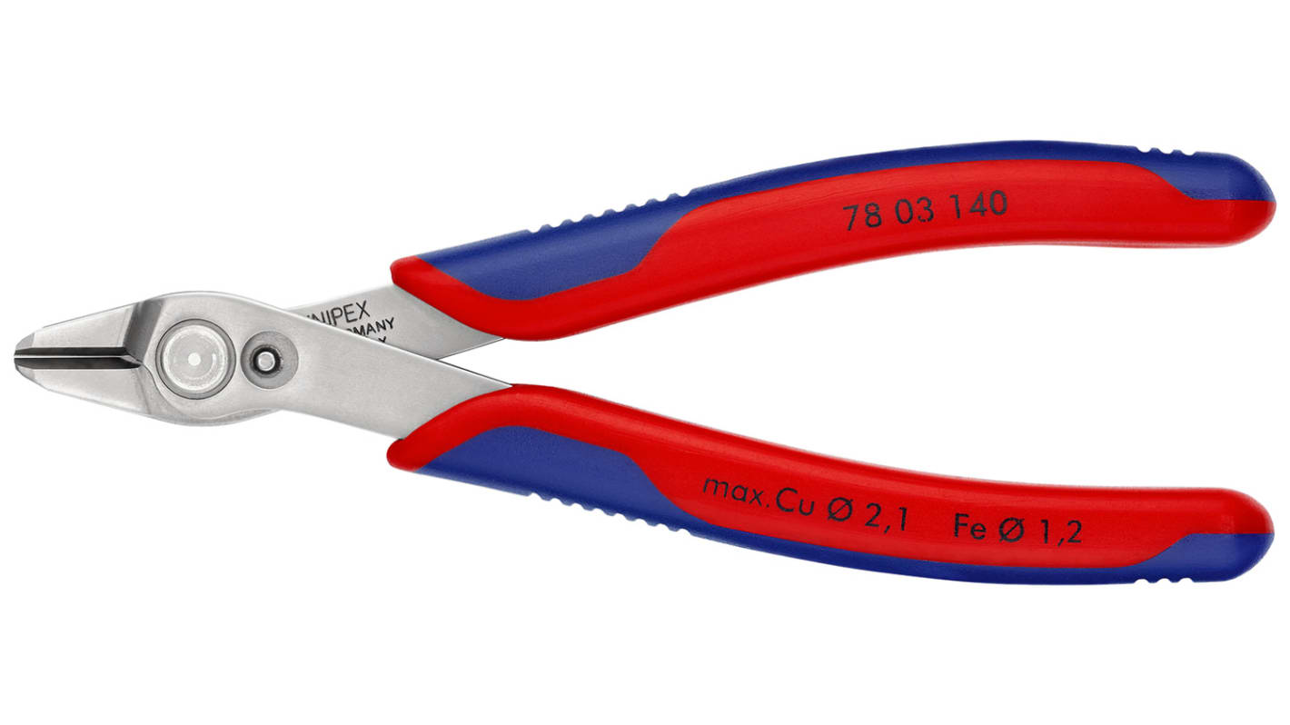 Szczypce Knipex długość 140 mm gr. cięcia: 2.1mm Nie Stal narzędziowa