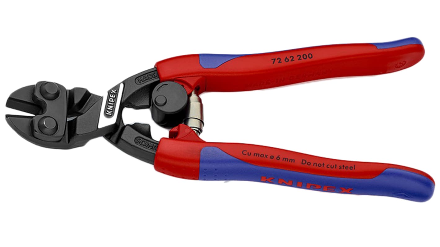 Knipex 72 62 200 200 mm High Performance Chrome Vanadium Steel Compact bolt cutter