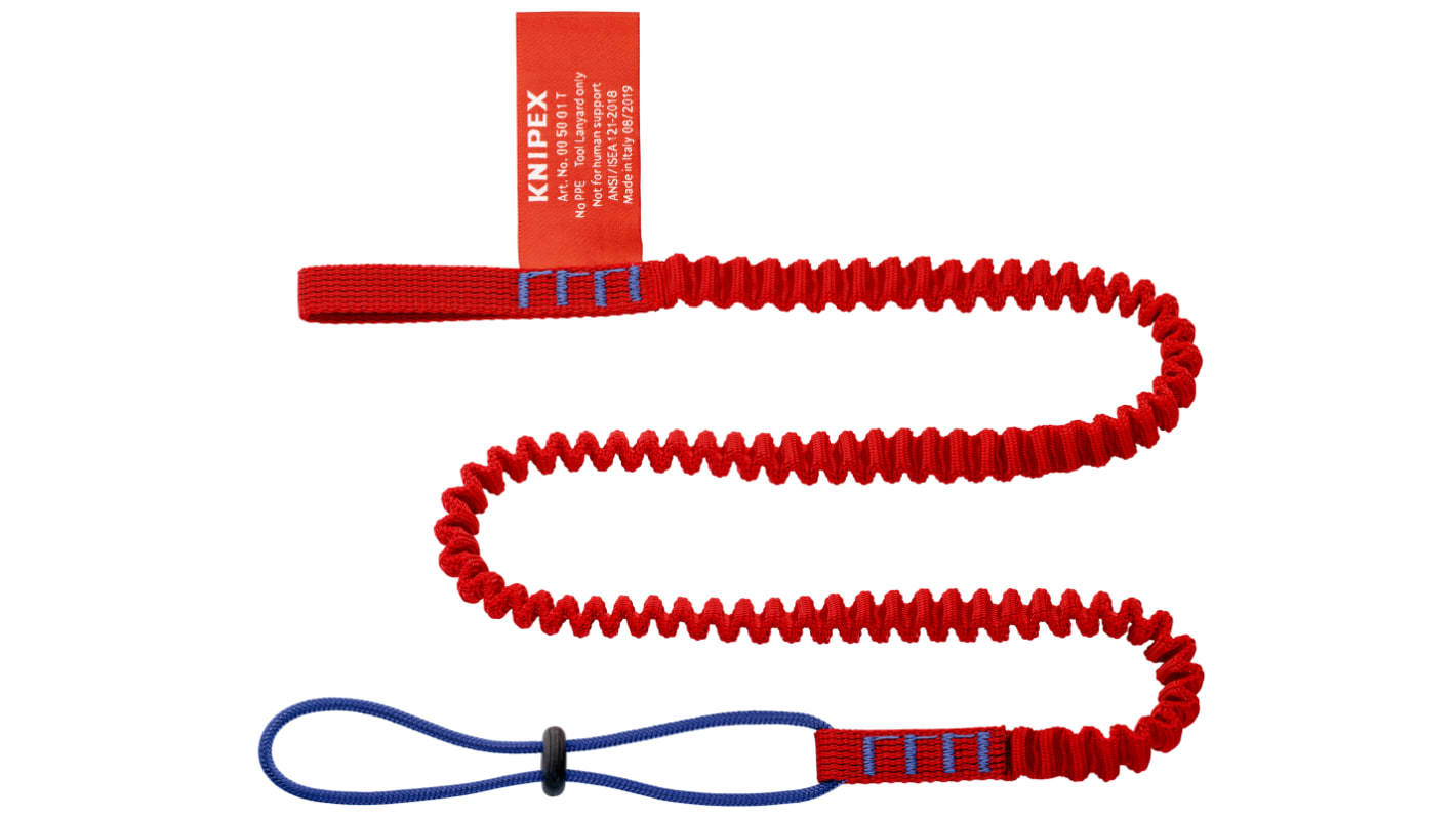 Knipex 1.5kg工具防坠绳, 织物制, 1.5 m, 高度安全