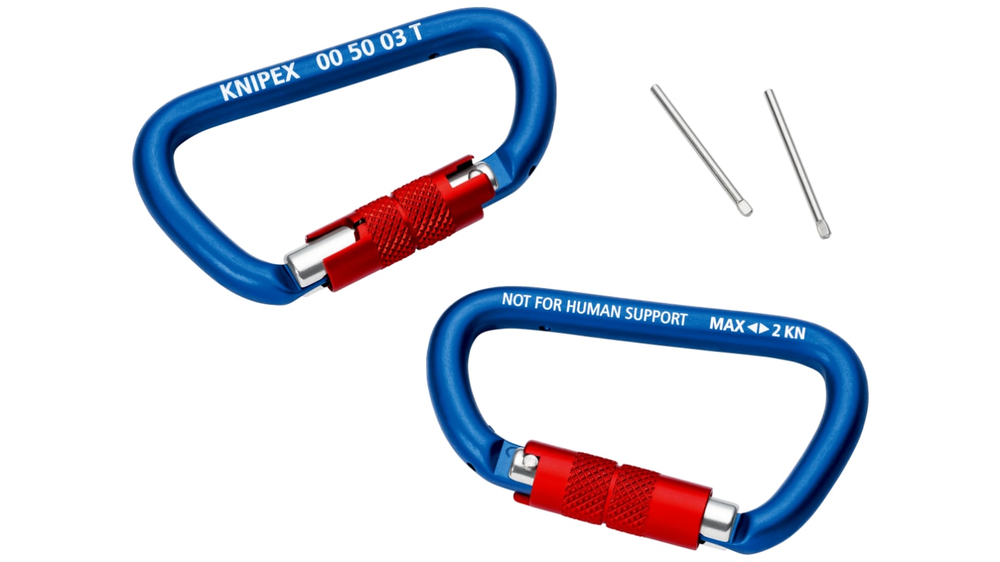00 50 03 T BK | Knipex カラビナ アルミニウム | RS