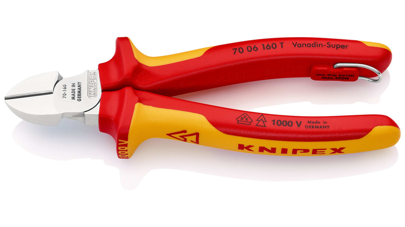 Knipex Knipex VDE/1000V Insulated Diagonal Cutter