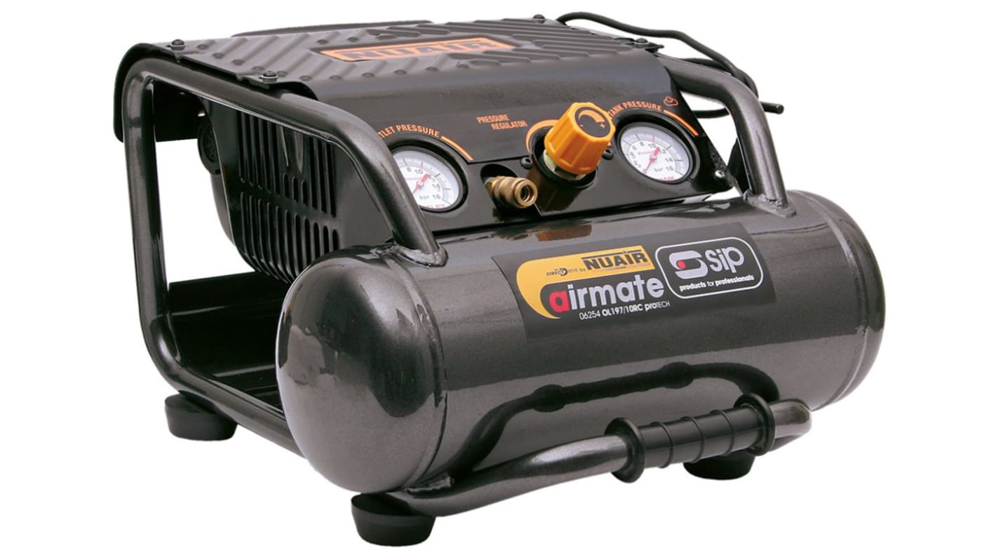 SIP 1.5HP 10 l Air Compressor, 10bar, 11kg