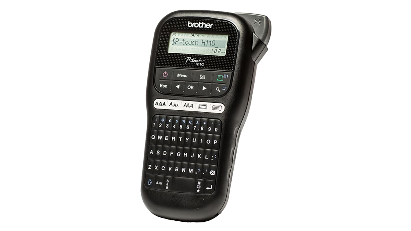 Brother PT-H110 Handheld Label Printer, 12mm Max Label Width