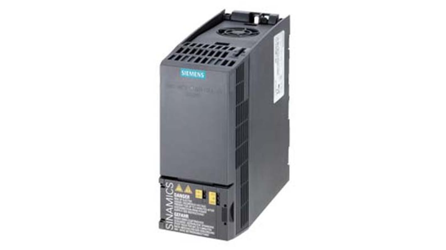 Inverter Siemens, 1,1 kW, 400 V c.a., 3 fasi, , 0 → 240 (Vector Control) Hz, 0 → 550 (V/F Control) Hz