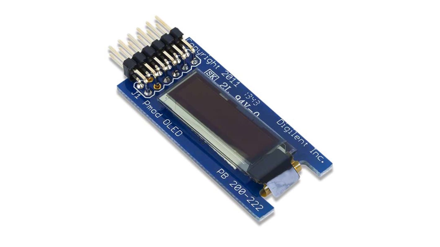 Digilent Blue OLED Display 128 x 32pixels SPI Interface