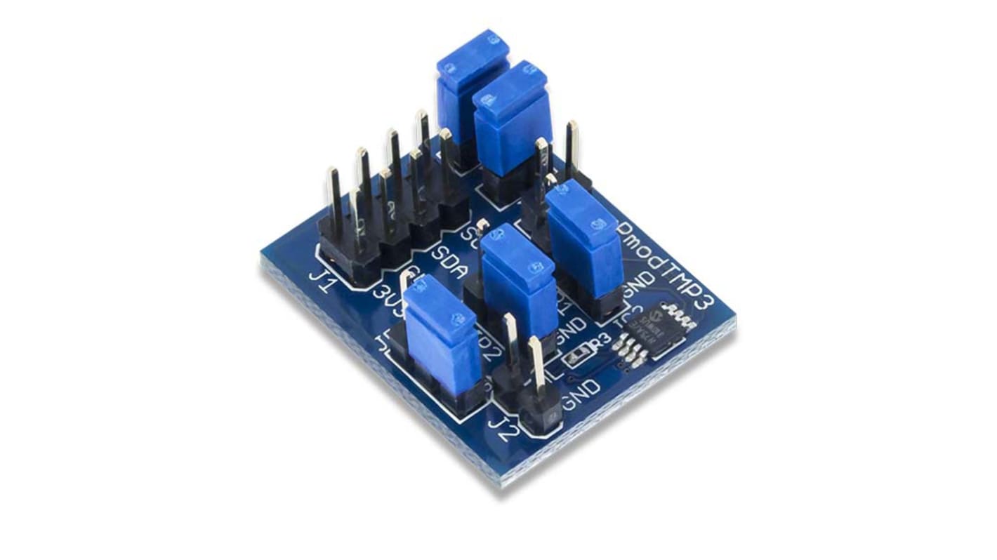 Digilent Pmod TMP3: Digital Temperature Sensor Expansion Module