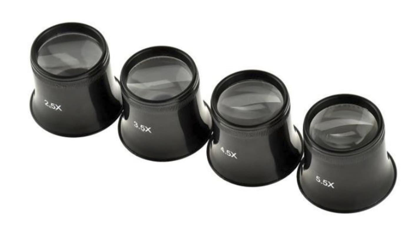 Szkło powiększające powiększenie 2.5X Zestaw lup średnica 25.4mm