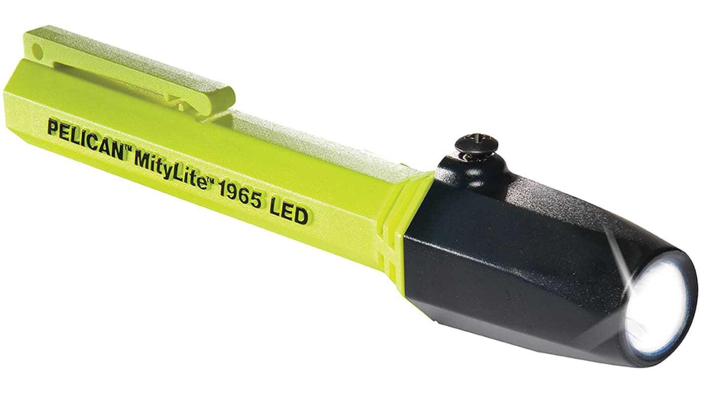 Peli ATEX LED Torch Yellow 34 lm, 139 mm