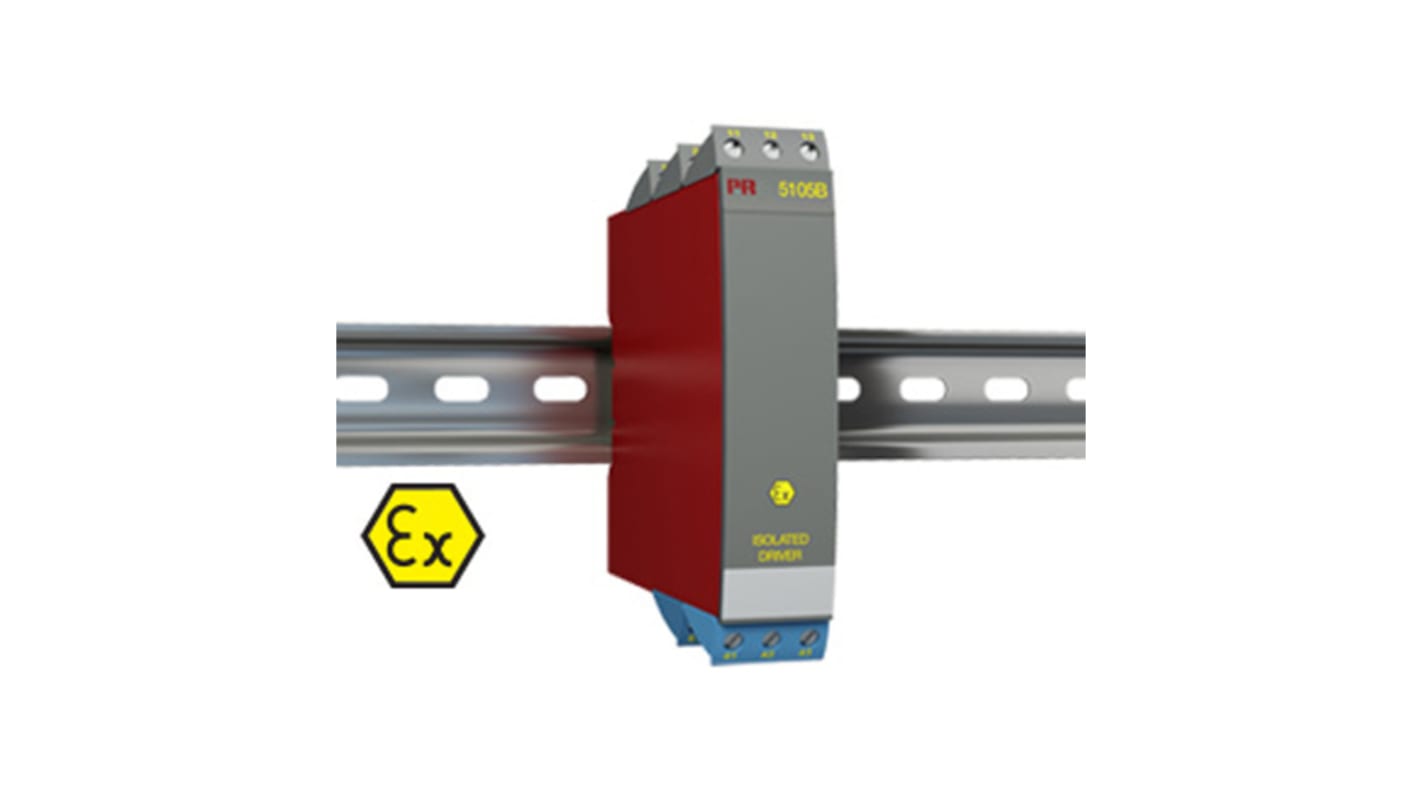 PR Electronics 1 Channel Galvanic Barrier, Isolated Driver, ATEX, IECEx