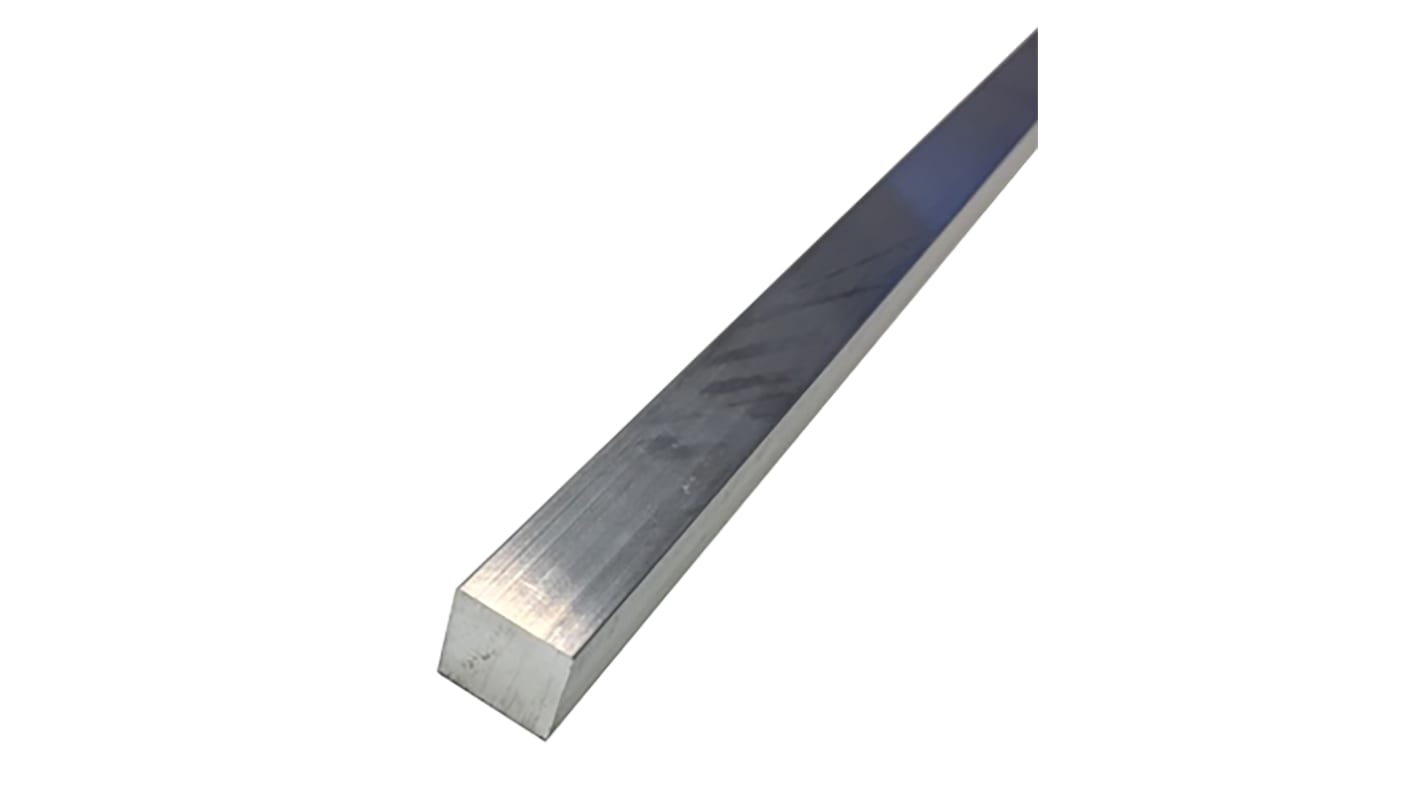 RS PRO Aluminium Square Bar, 40mm W, 40mm H, 1m L