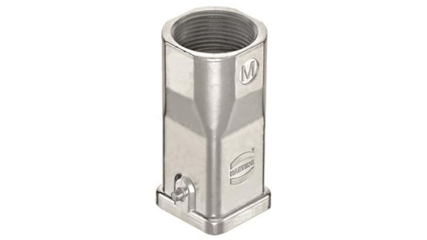 Harting Han EMC Power Connector Hood, M25 Thread, Top Entry Han Range
