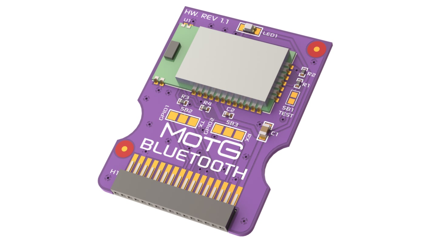 4D Systems 显示接口板, 蓝牙接口, 用于gen4 LCD 显示模块, MOTG系列