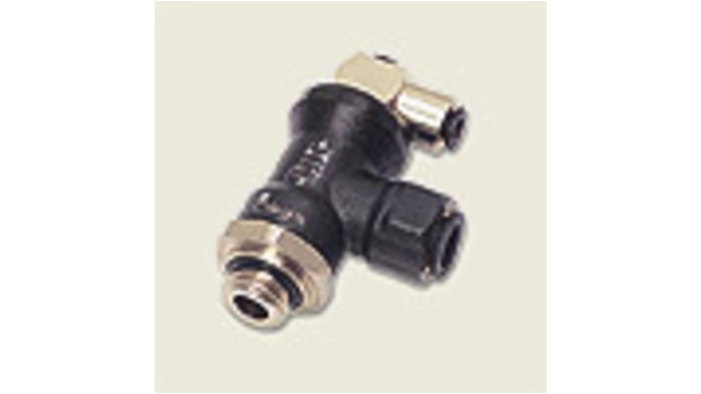 Legris Straight Threaded Adaptor, G 1/4 Male to Push In 8 mm, Threaded-to-Tube Connection Style