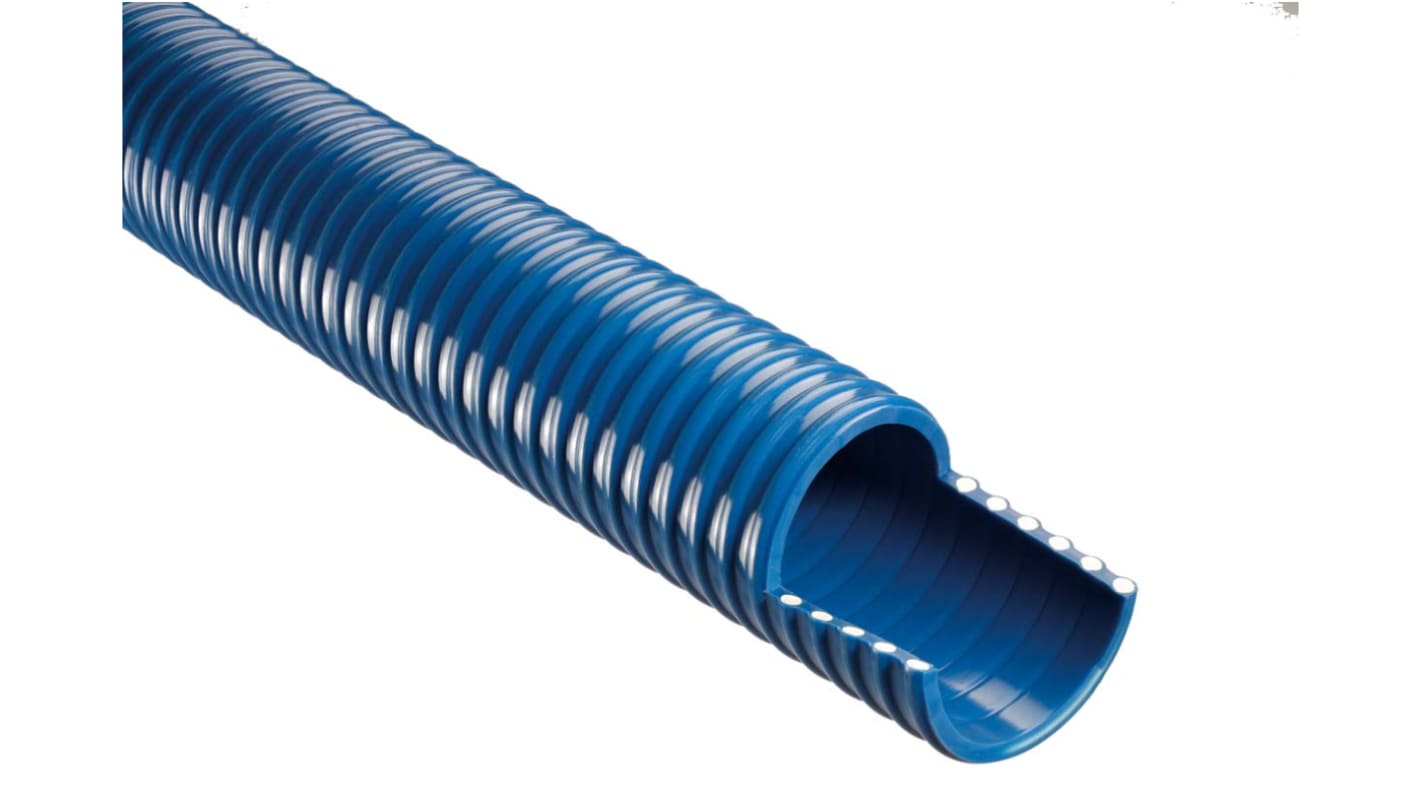 Tubo flessibile Blu RS PRO, Ø int. 51.6mm, L. 10m