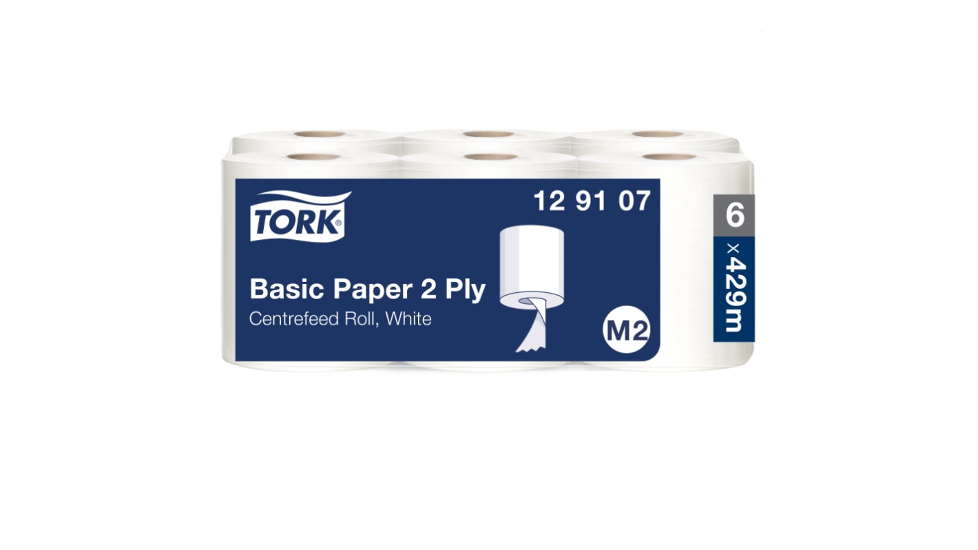 Asciugamani di carta Tork, in Rotolo, 2 strati da 150.2 m x 180 mm