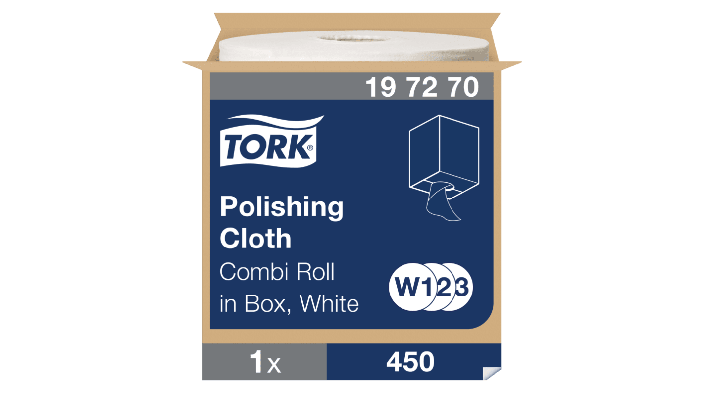 Lingettes Tork Tork, multi-usages, 450 par Rouleau