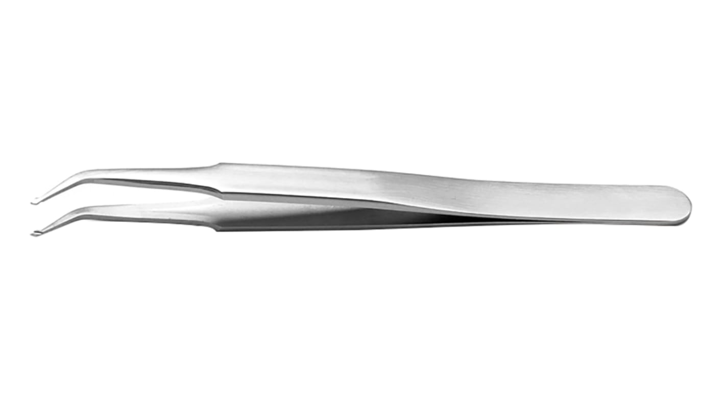 Pinzette RS PRO SM111.SA in Acciaio inox, 120 mm mm, becco Scanalato, anti-magnetiche