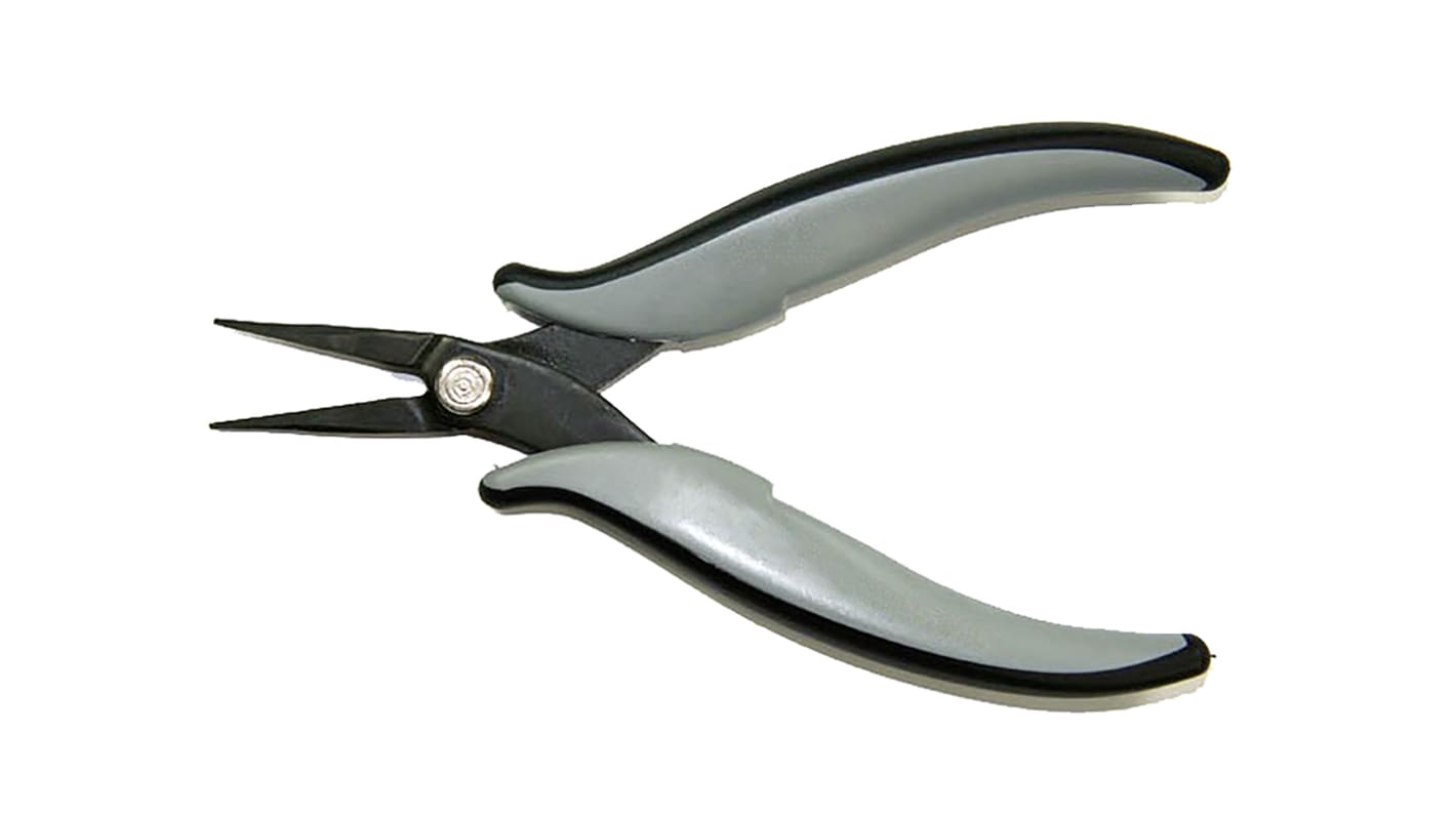 RS PRO Long Nose Pliers, 145 mm Overall, Straight Tip, 20mm Jaw, ESD