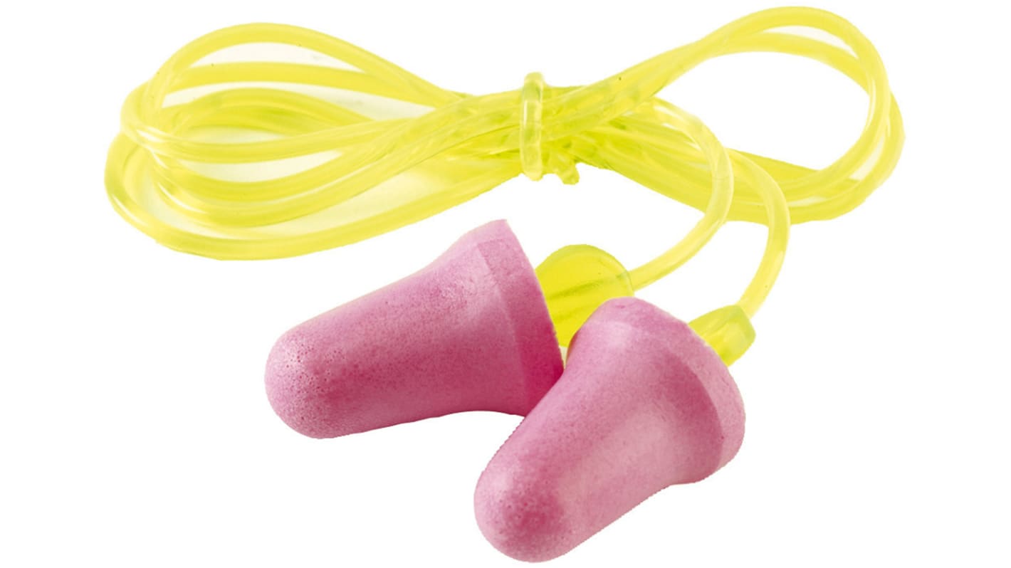 3M E.A.R 一次性有线耳塞, PU, 信噪比34dB, 100对装, No-Touch系列