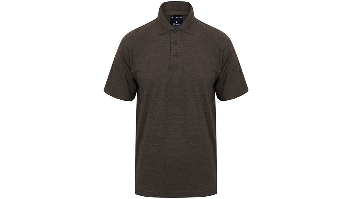 RS PRO Grey Cotton, Polyester Polo Shirt, UK- XXL, EUR- XXL