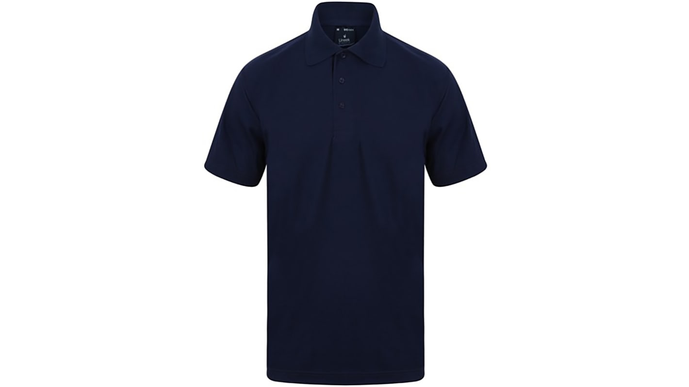 Polo RS PRO de Algodón, poliéster de color Azul marino, talla XXL