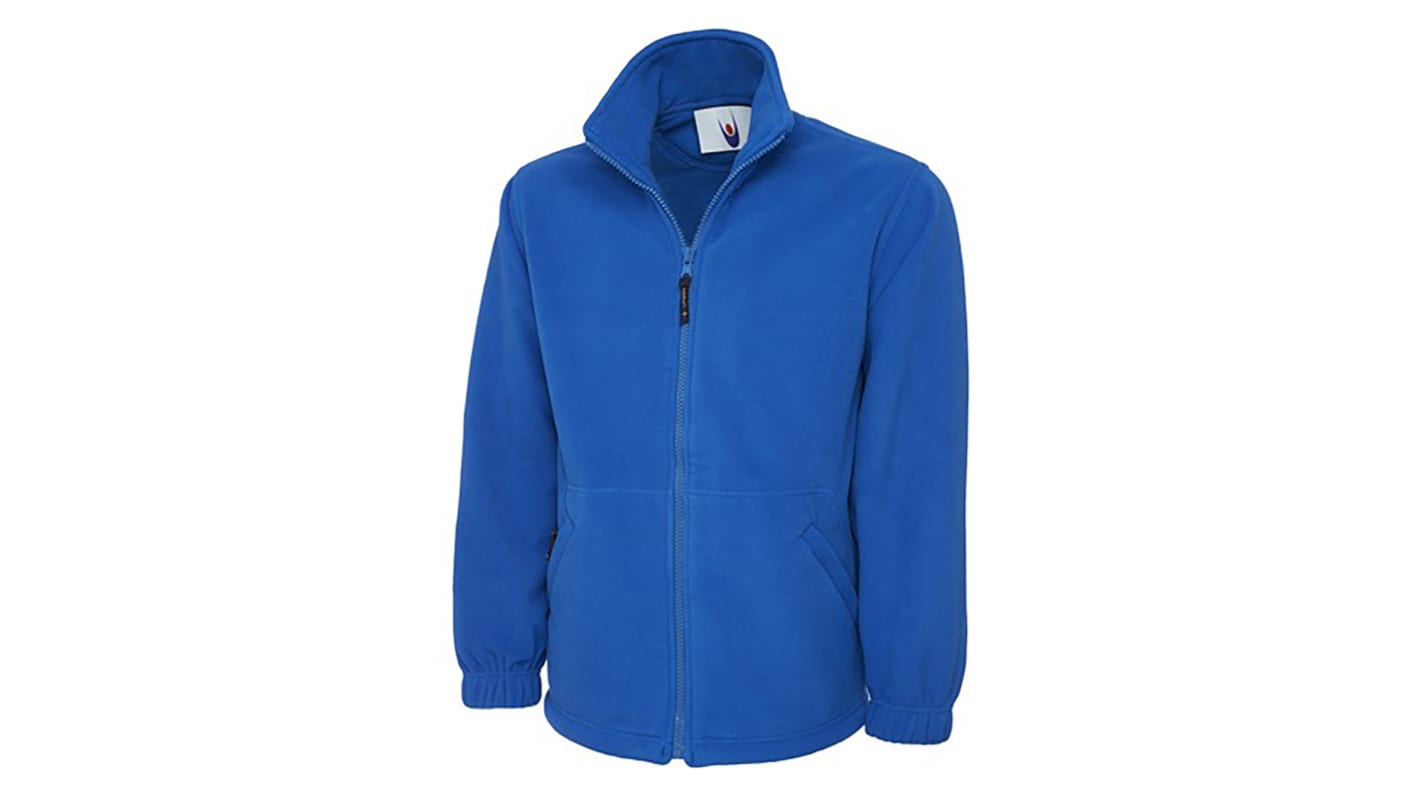 RS PRO Royal Blue Polyester Unisex's Work Fleece L