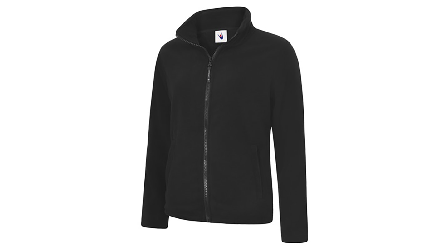 RS PRO Damen Fleece-Jacke, Polyester Schwarz, Größe L