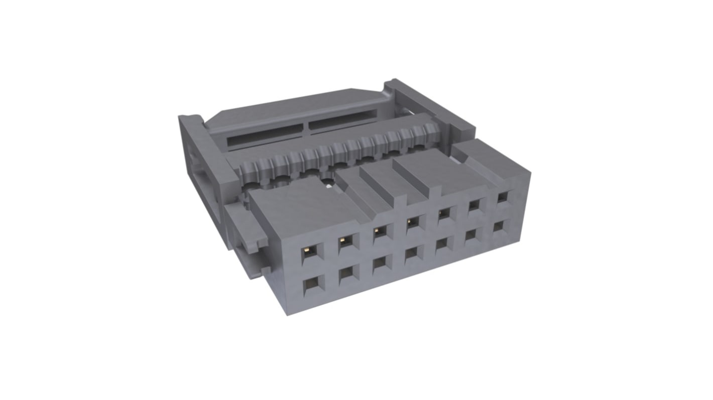 Amphenol Communications Solutions 14-Way IDC Connector Socket for Cable Mount, 2-Row