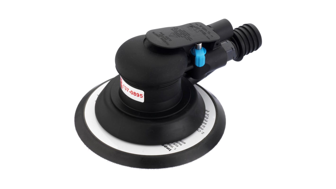 RS PRO 152.4mm Orbital Sander, 1/4in Air Inlet, 12000rpm