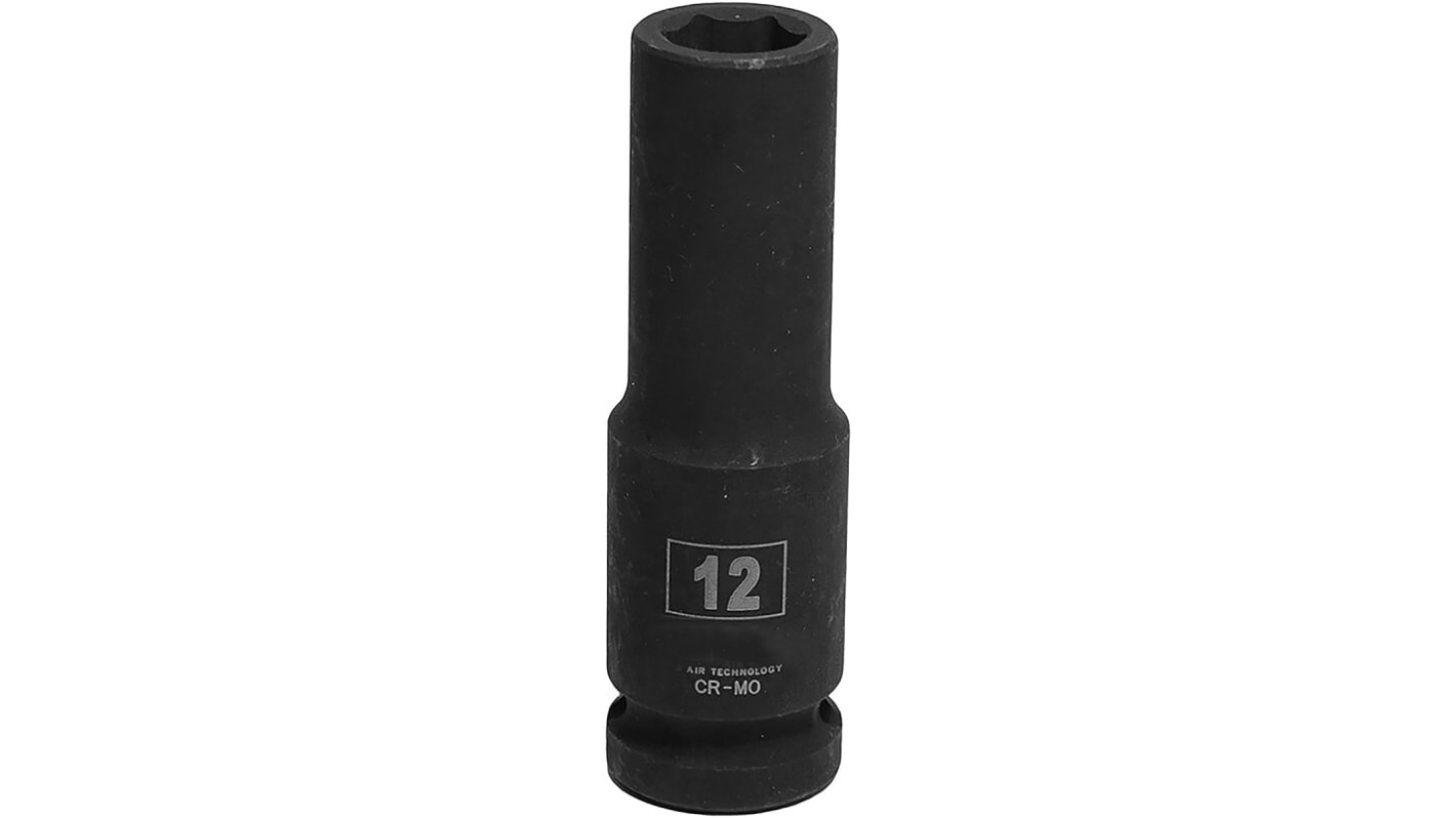 Bussola a impatto RS PRO, presa Bussola a percussione profonda 12mm, attacco Quadrato 1/2 poll.