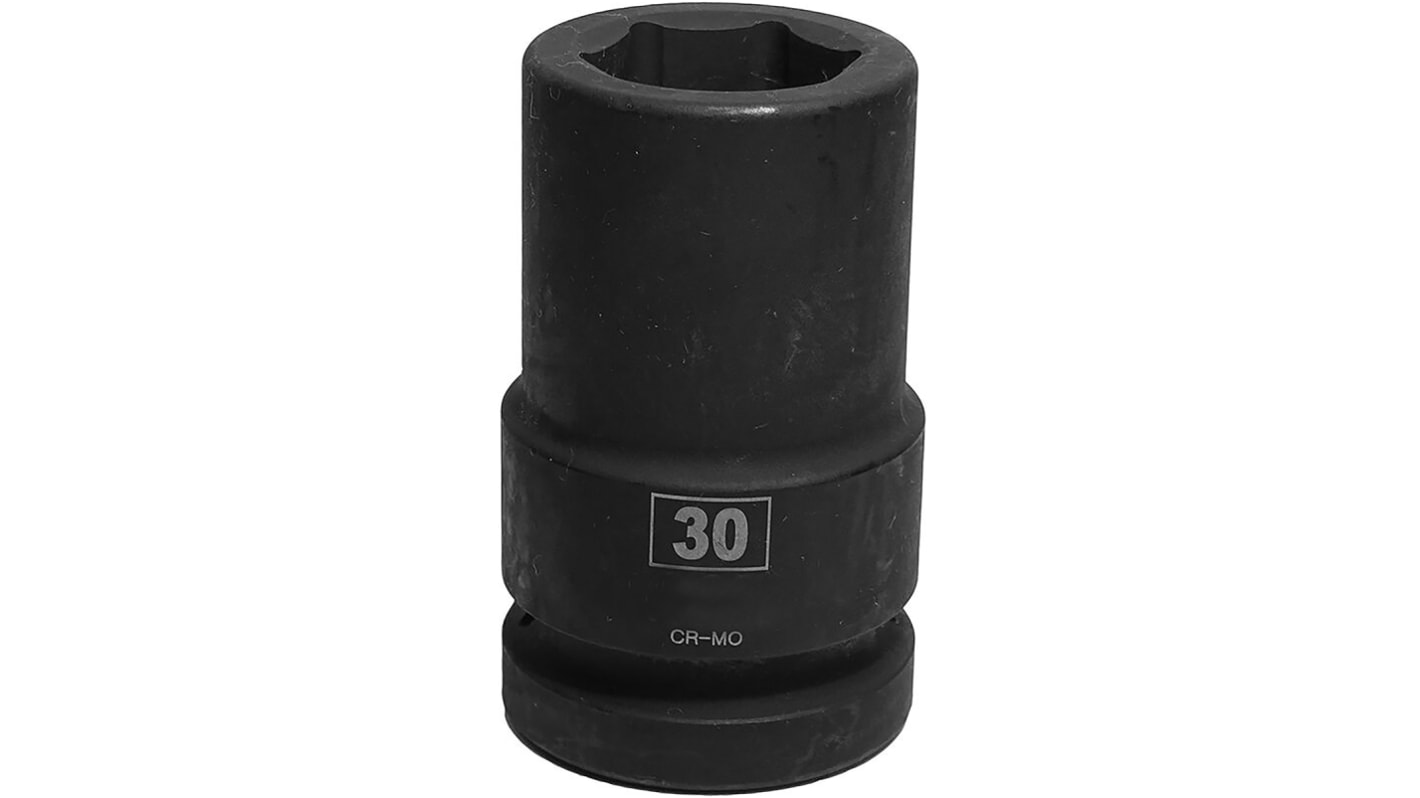 Vaso de impacto RS PRO perfil Vaso largo de impacto de 30mm, con cuadrado de 1 plg