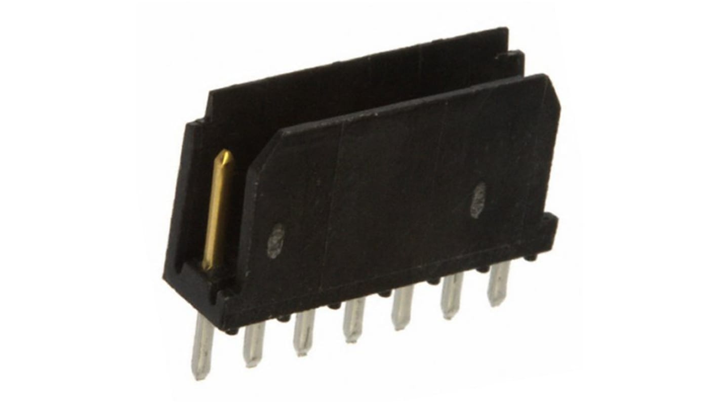 Wtyk PCB 7-pinowe raster: 2.54mm -rzędowe Amphenol Communications Solutions Przewlekany 3.0A 1.0 kV