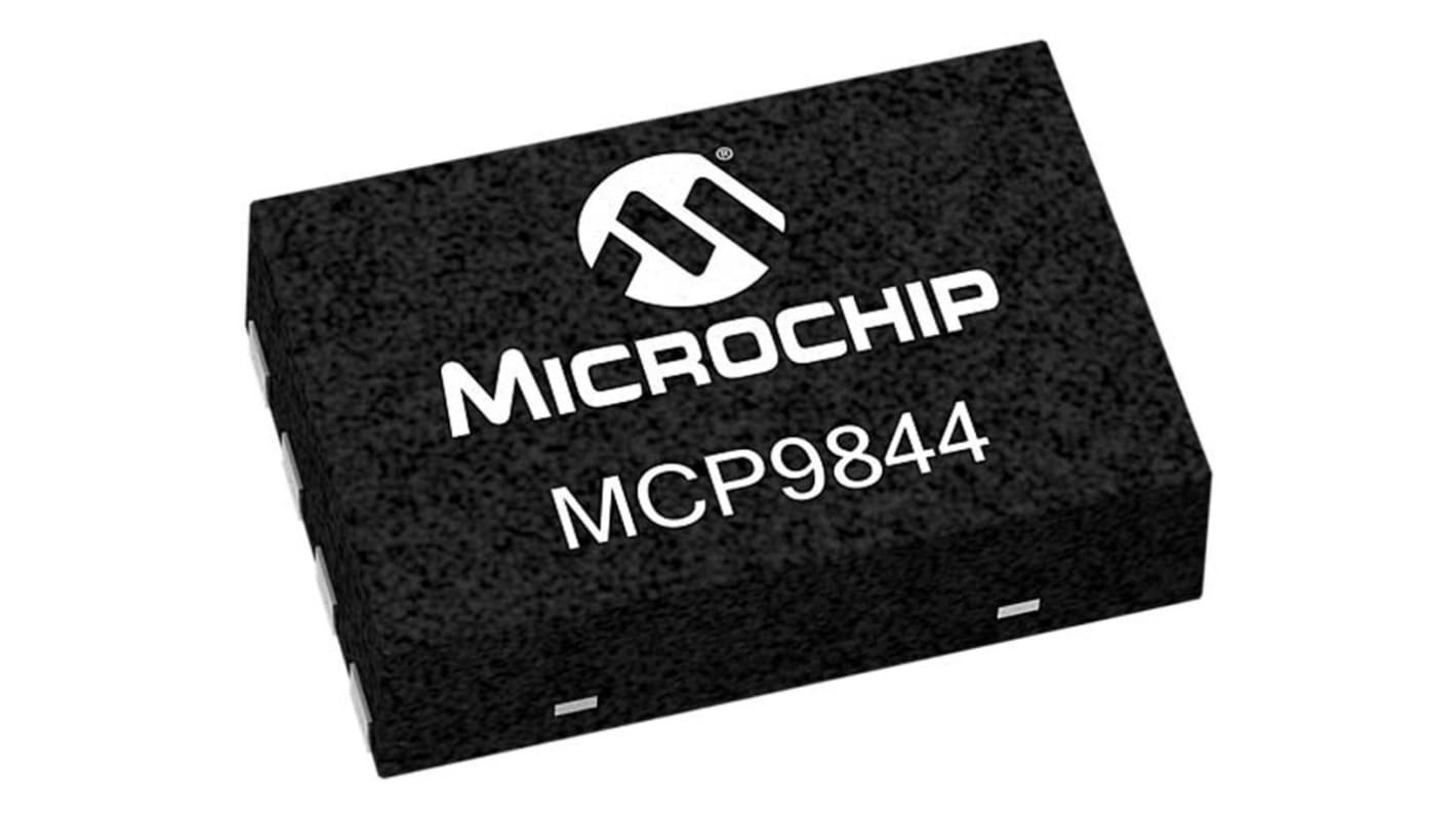 Microchip MCP9844T Series Digital Temperature Sensor, Current, Voltage Output, Surface Mount, Serial-2 Wire,
