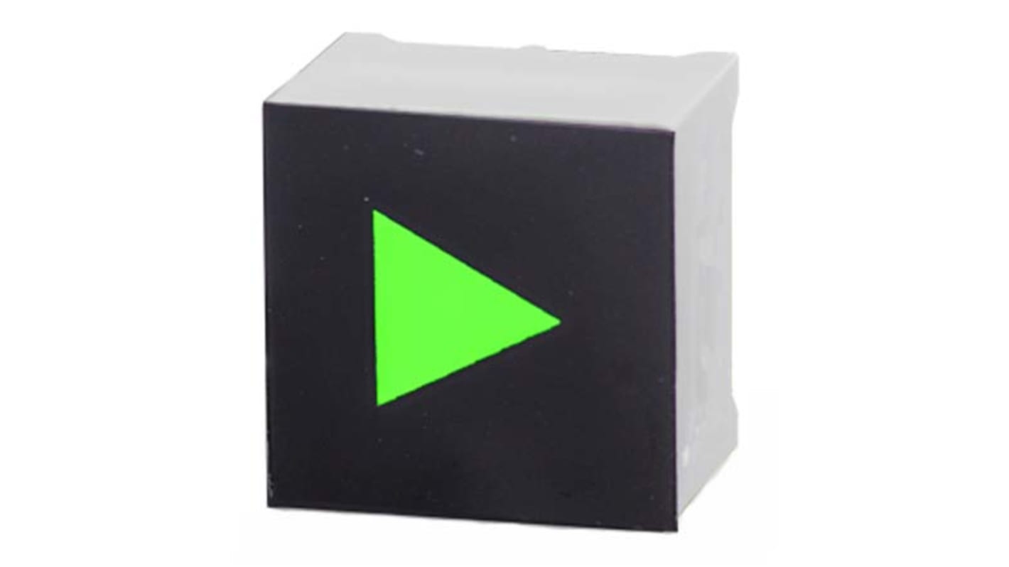 VCC Capacitive Switch,Illuminated, Green