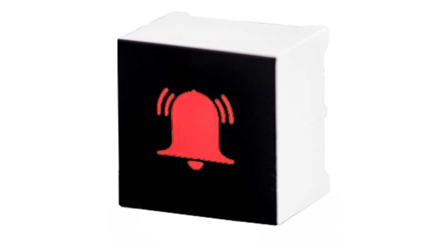 VCC Capacitive Switch,Illuminated, Red