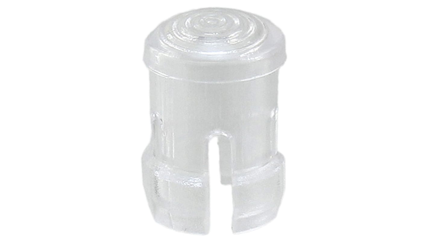VCC 圆形LED透镜, 透明, 卡入固定, 4.83 x 7.37mm, 用于LED, SMB_200系列