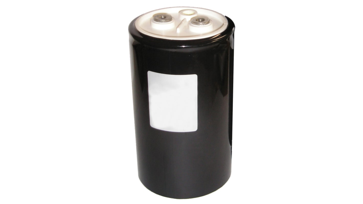 Kemet C44U Metallised Polypropylene Film Capacitor, 900V dc, ±10%, 350μF, Stud Mount