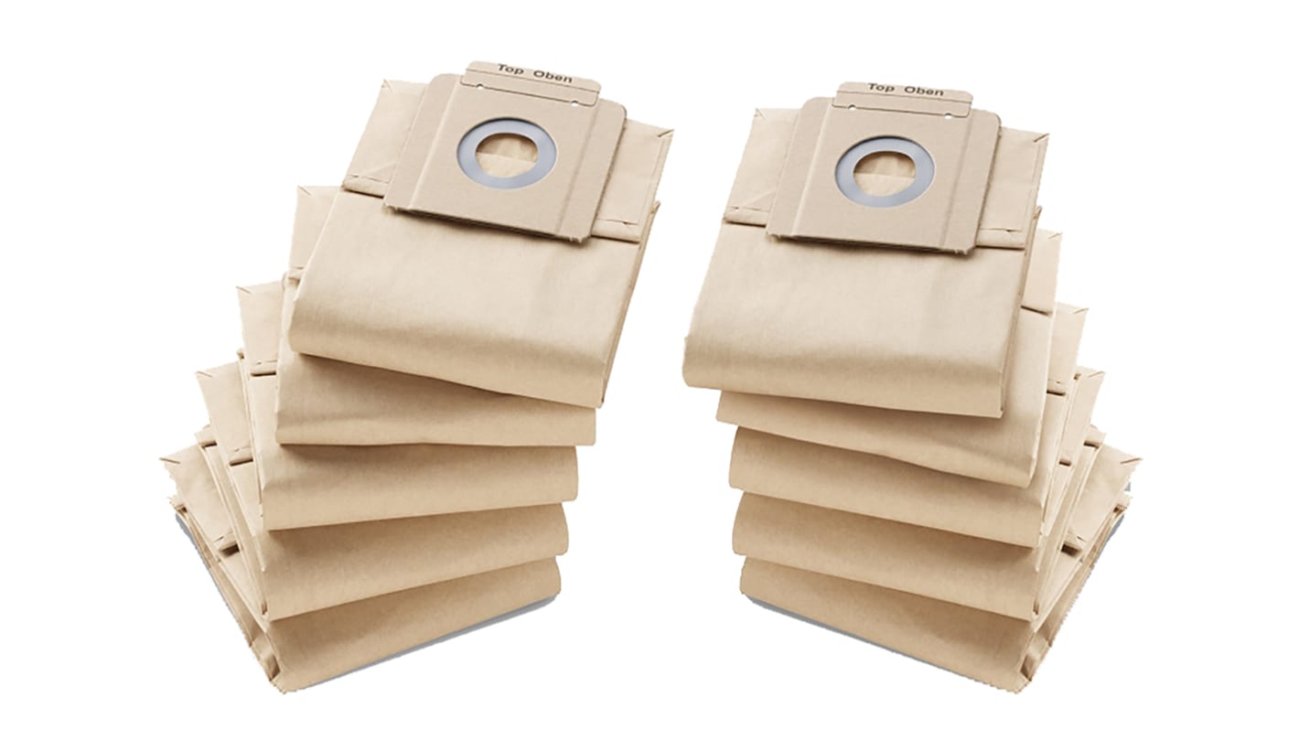 Sac d'aspirateur Karcher pour Aspirateur sec industriel T 10/1 Adv, Aspirateur sec industriel T 10/1 Cul, Aspirateur