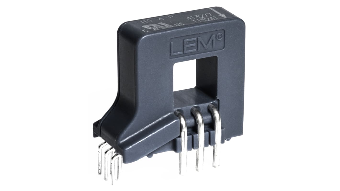 Przekładnik prądowy prąd wej 180A LEM prad wyj 19 → 25 ma otwór 15 x 8mm Pętla otwarta
