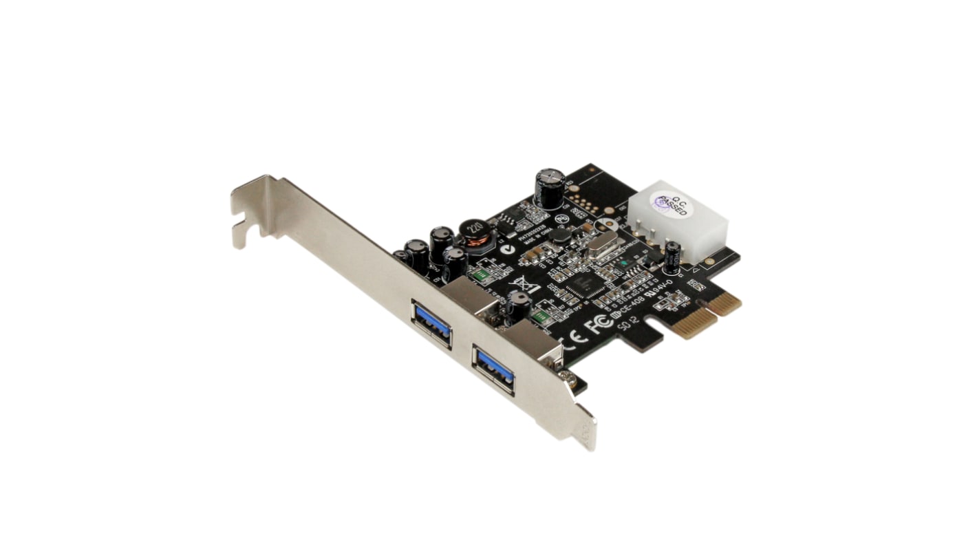 StarTech.com PCIe USB-Karte, PEXUSB3S25, 2 Port, USB A, USB 3.0