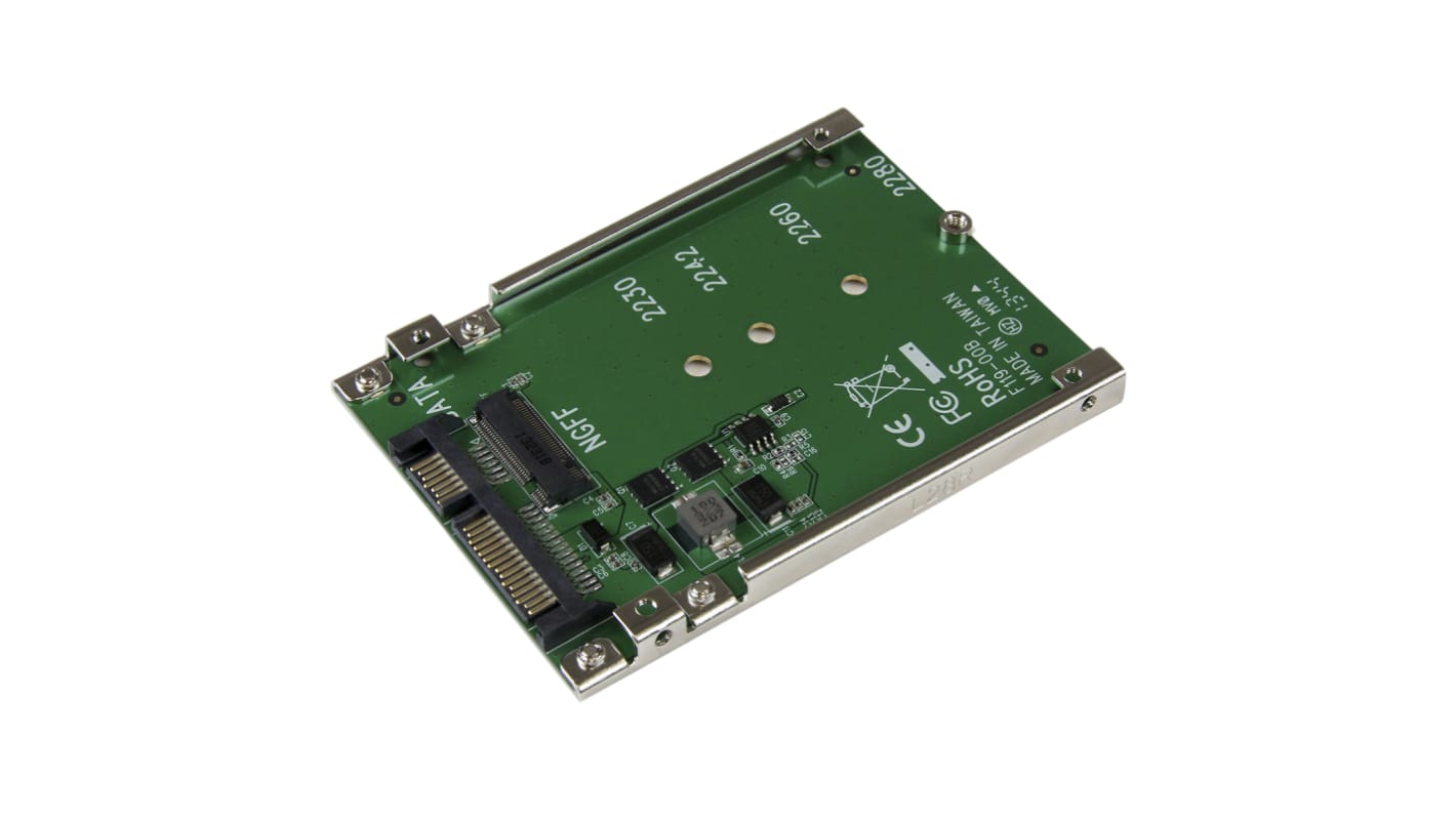 SAT32M225 StarTech port 2.5 in M.2 SSD to 2.5in SATA Adapter RS