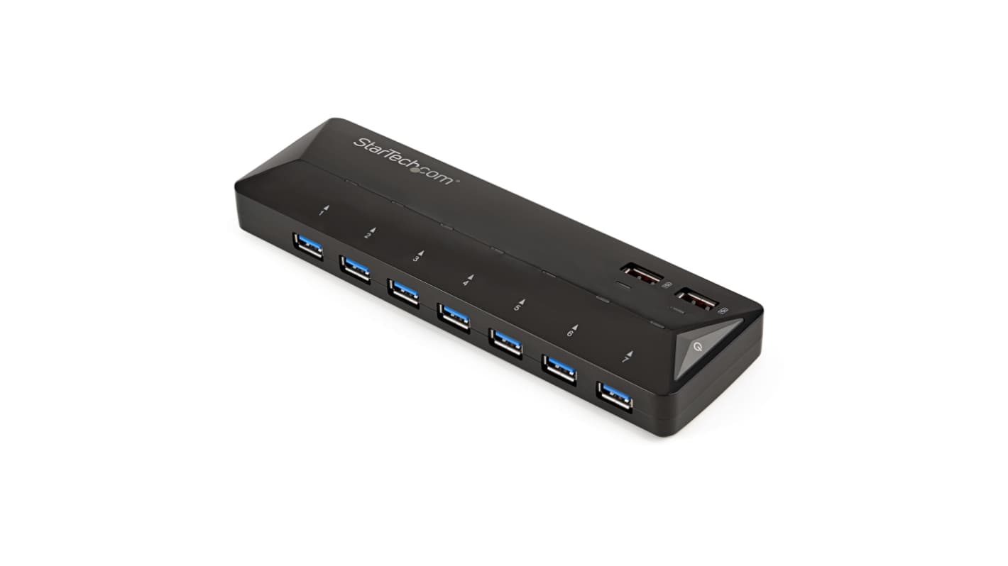 StarTech.com 7 Port USB 3.0 USB A  Hub, AC Adapter Powered, 200 x 60 x 25mm