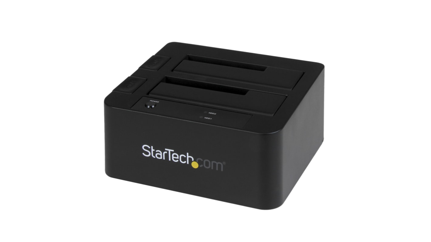 StarTech.com Festplatten-Dockingstation, 2 Laufwerke 2.5 x 3.5Zoll eSATA, USB 3.0