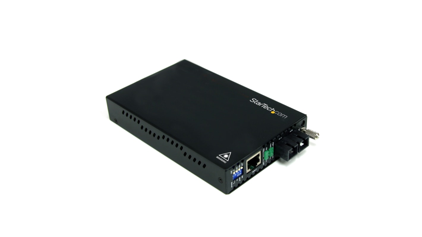 StarTech.com RJ45, SC Media Converter, Multi Mode, 10/100Mbit/s, Half/Full Duplex 2km